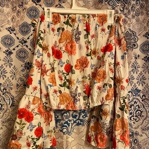 Off the shoulder blouse